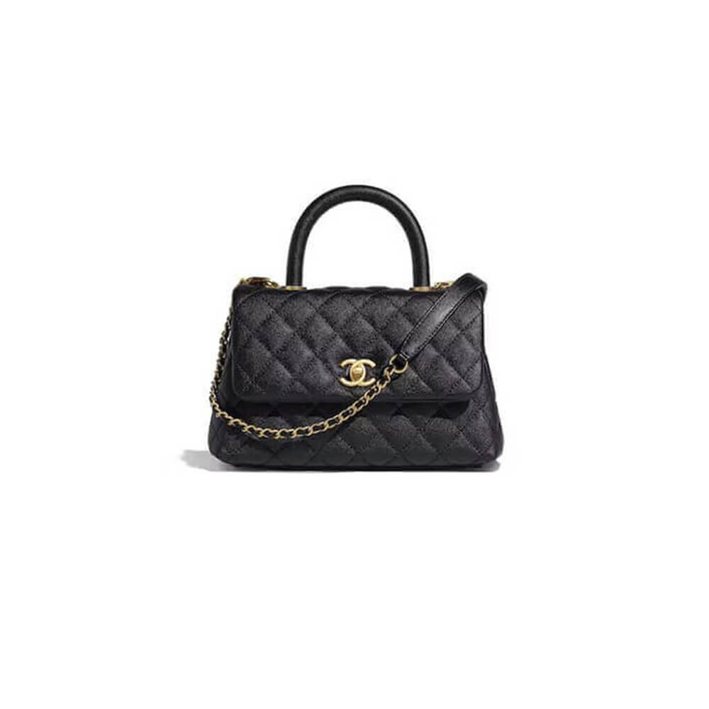 Chanel Coco handle flap shoulder bag PM 