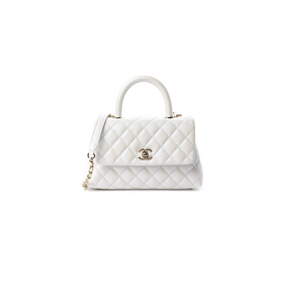 Chanel Coco handle flap shoulder bag PM 