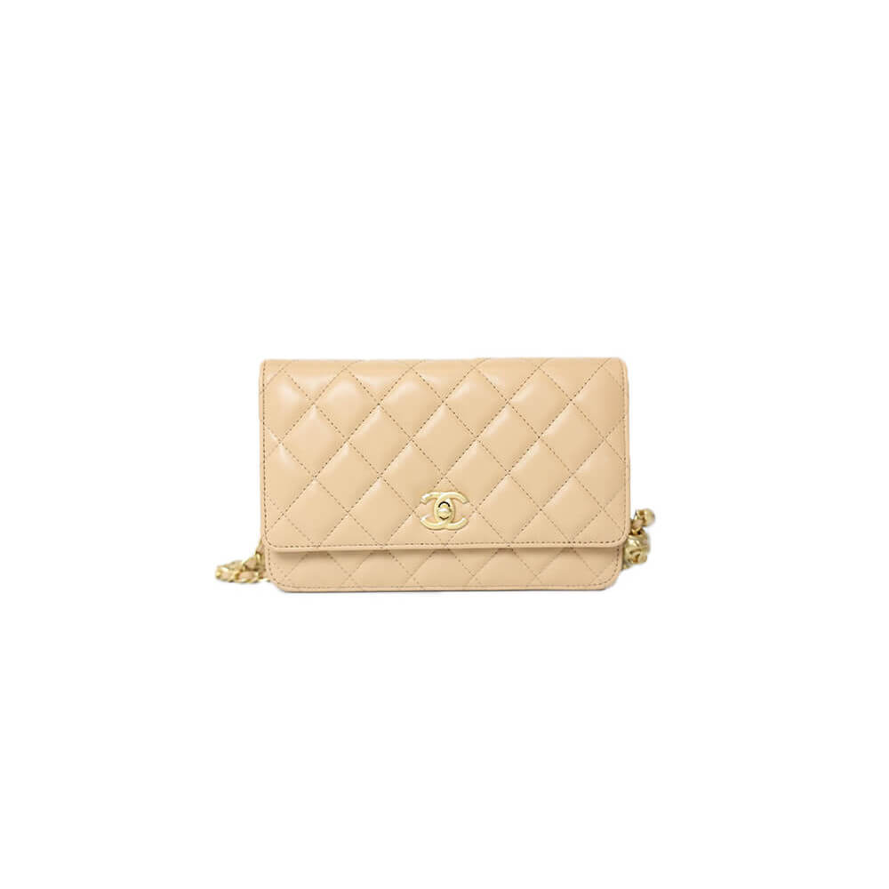 Chanel classic chain wallet 