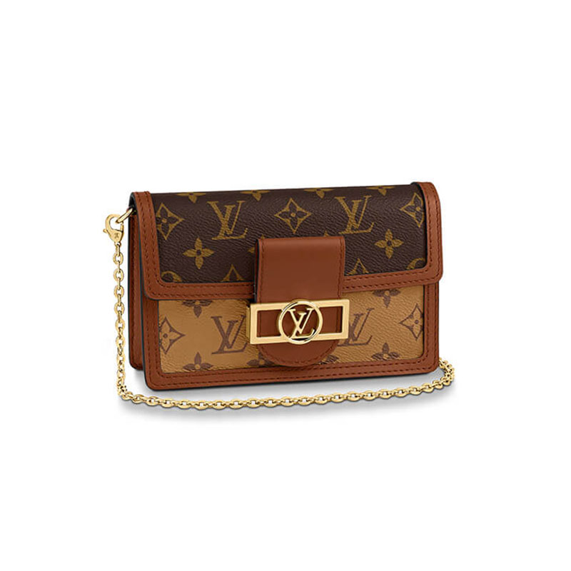 LV Dauphine Chain Wallet 