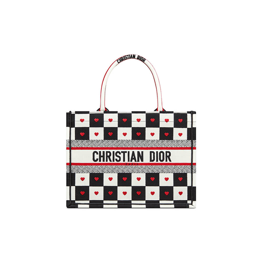 SMALL DIORAMOUR DIOR BOOK TOTE 