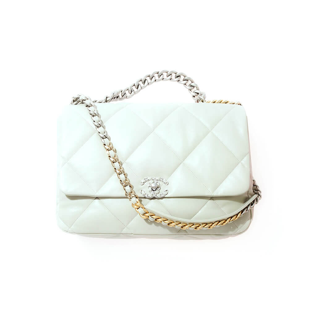 Ch*el 19 maxi handbag