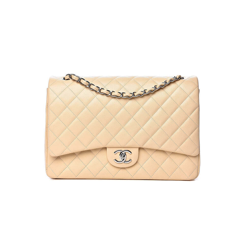 Ch*el classic maxi handbag