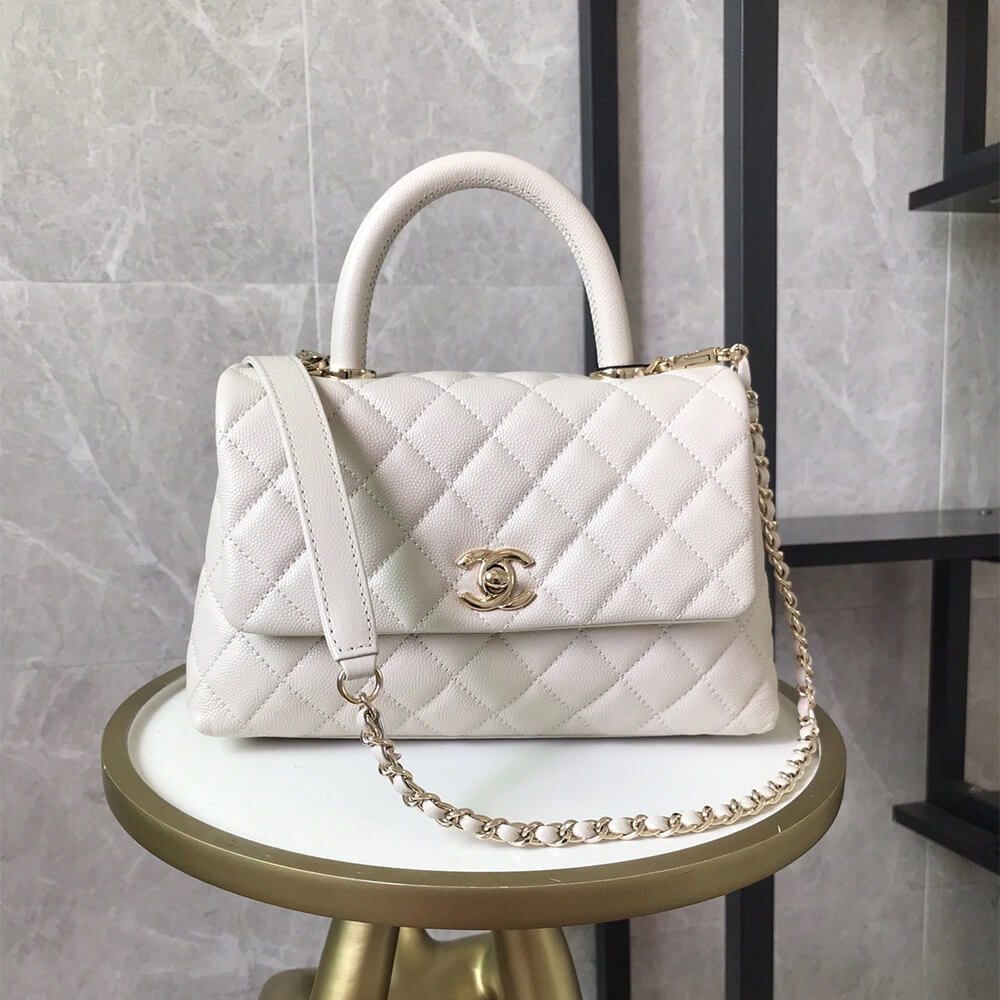 Chanel Coco handle flap shoulder bag PM 