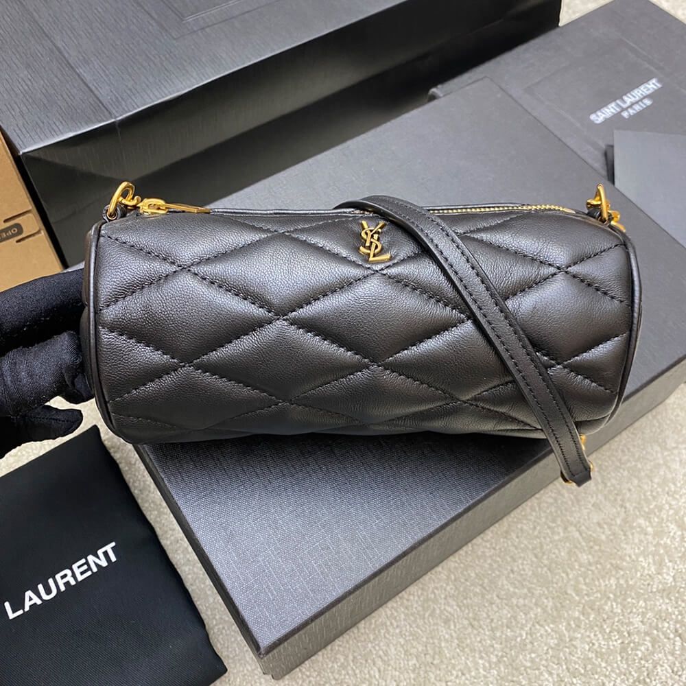 YSL SADE MINI TUBE BAG IN QUILTED LAMBSKIN 