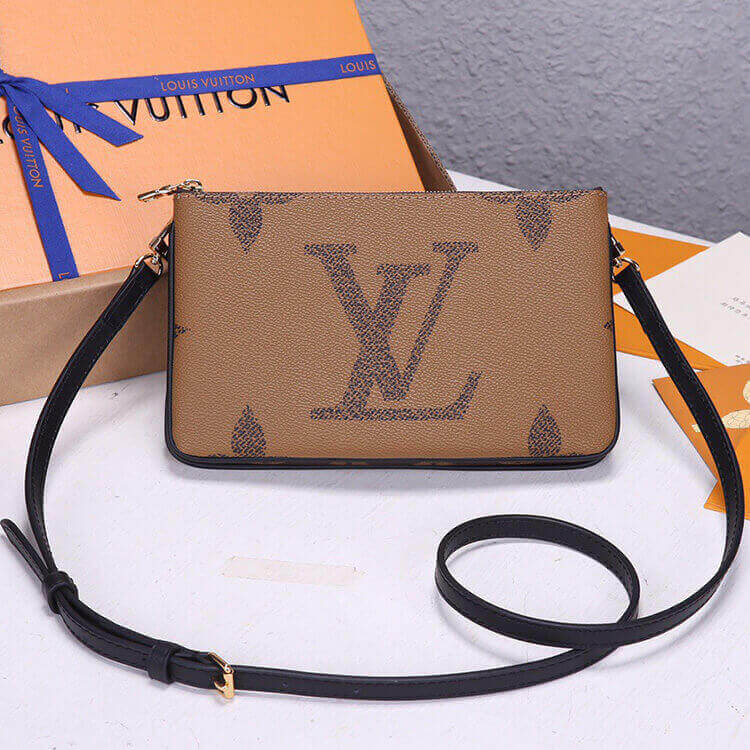 LV Double Zip Pochette 