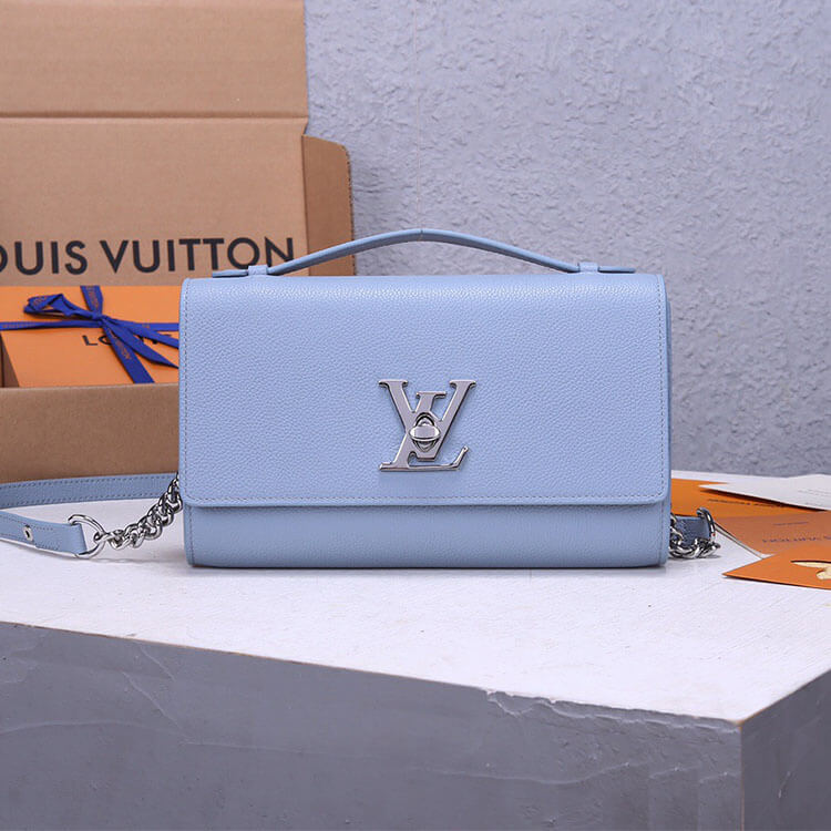 LV Lockme Clutch Purse