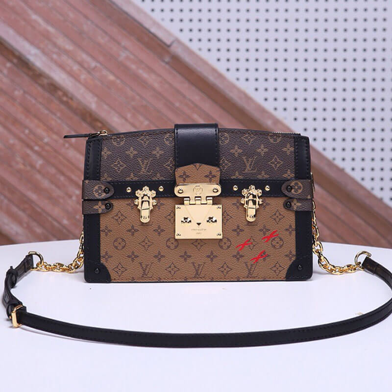 LV Trunk Clutch Handbag 