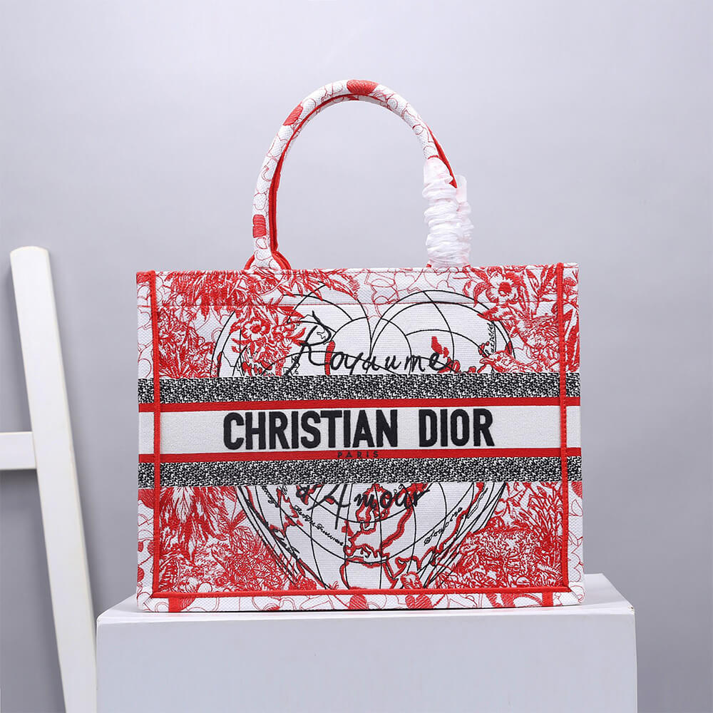 SMALL DIOR BOOK TOTE 