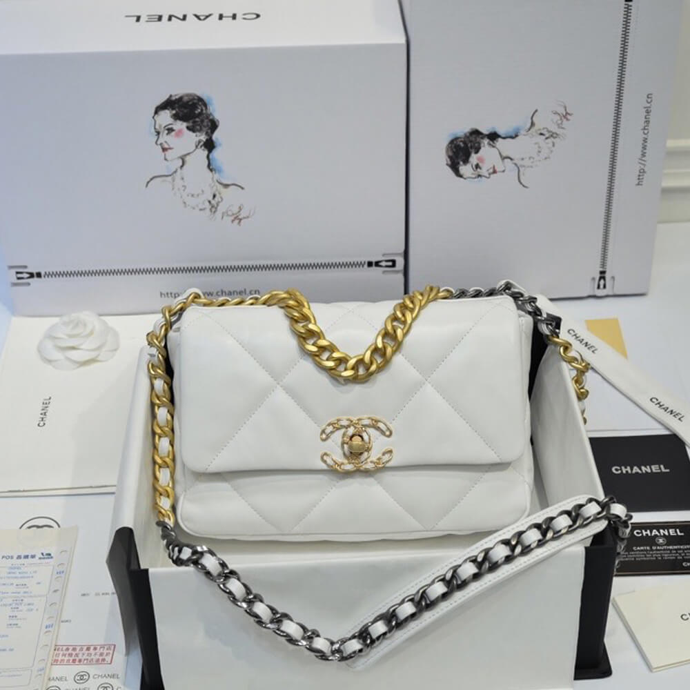 CHANEL 19 HANDBAG 