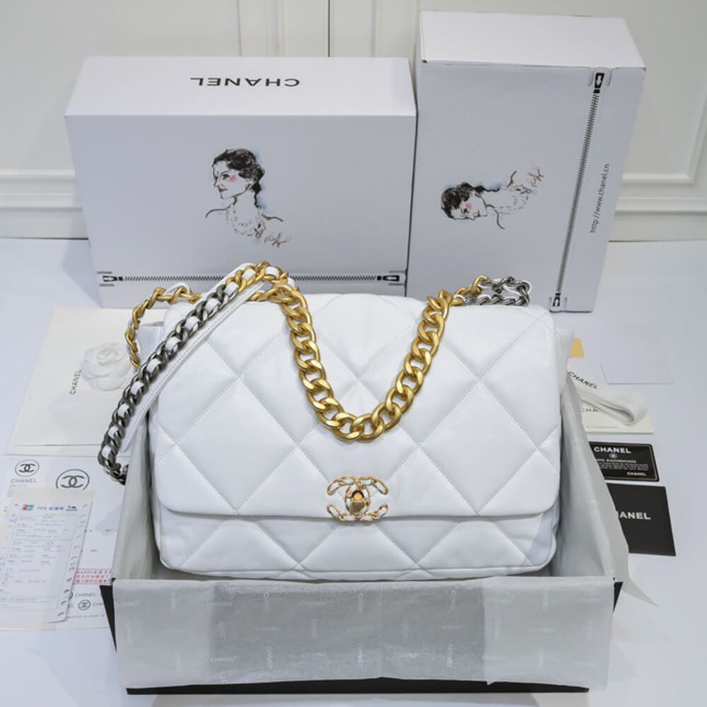 CHANEL 19 MAXI HANDBAG 