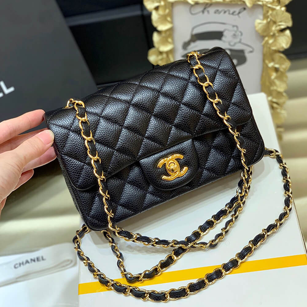 Ch*el mini flap bag