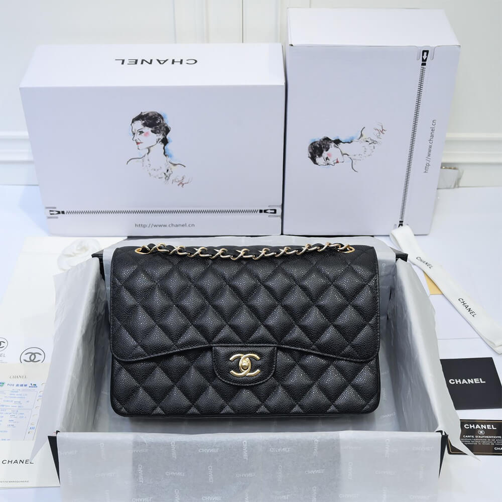 CHANEL LARGE CLASSIC HANDBAG 