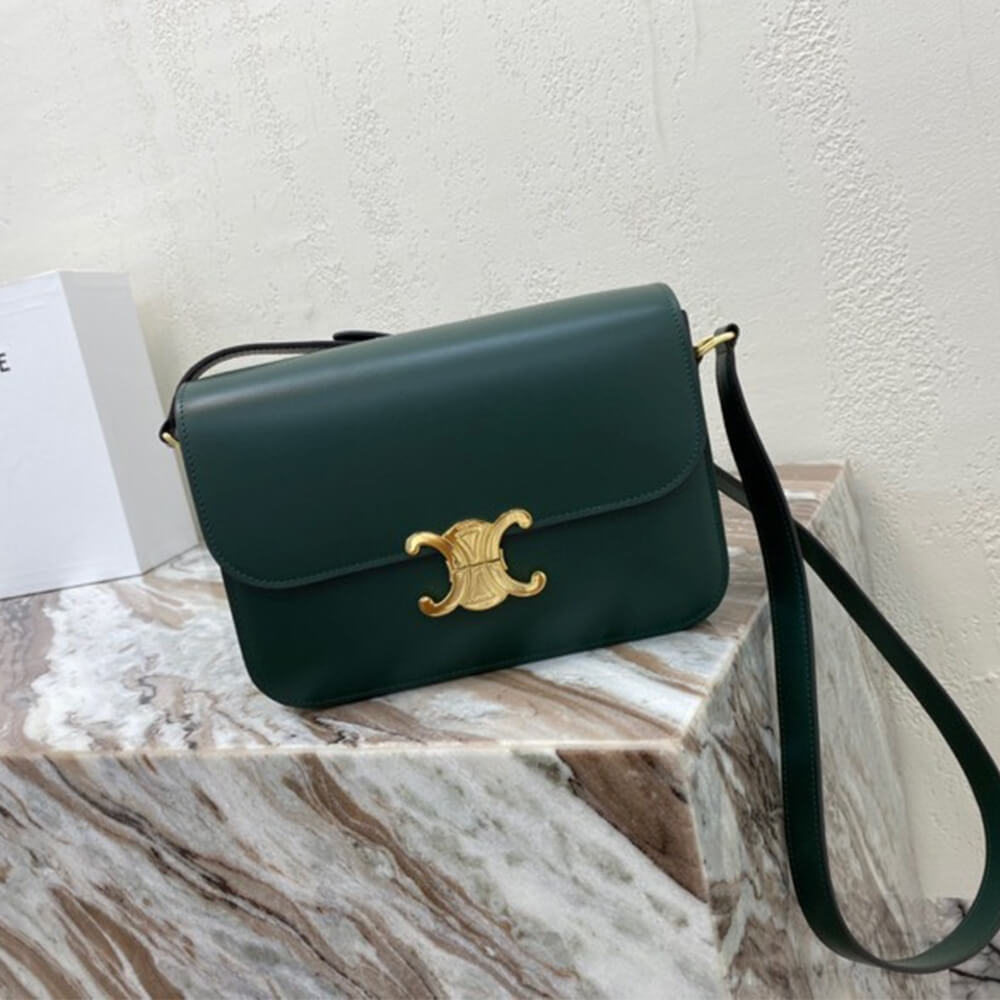 CELINE CLASSIQUE TRIOMPHE BAG IN CALFSKIN 