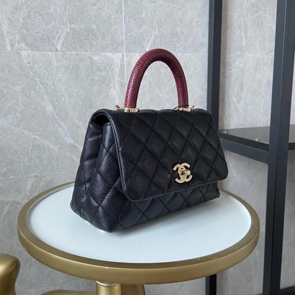 Chanel Coco handle flap shoulder bag Mini 