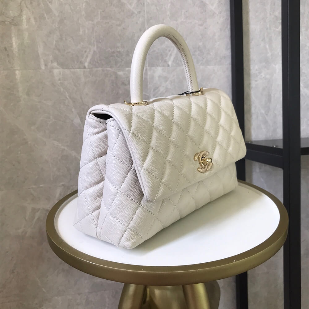 Chanel Coco handle flap shoulder bag PM 