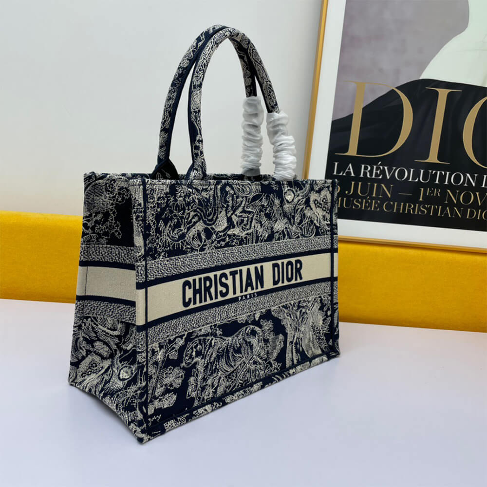 SMALL DIORAMOUR DIOR BOOK TOTE 