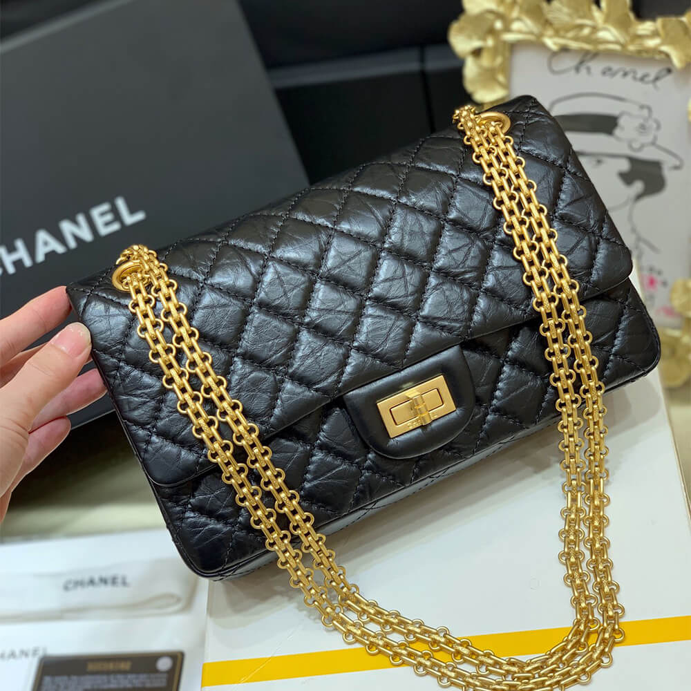 CHANEL LARGE 2.55 HANDBAG 