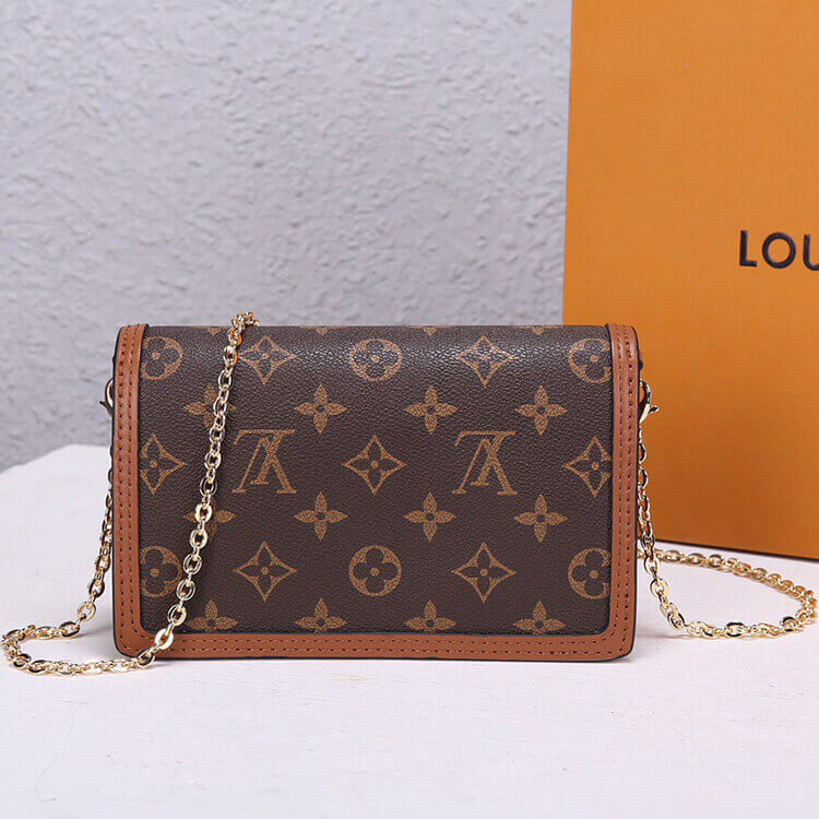 LV Dauphine Chain Wallet 