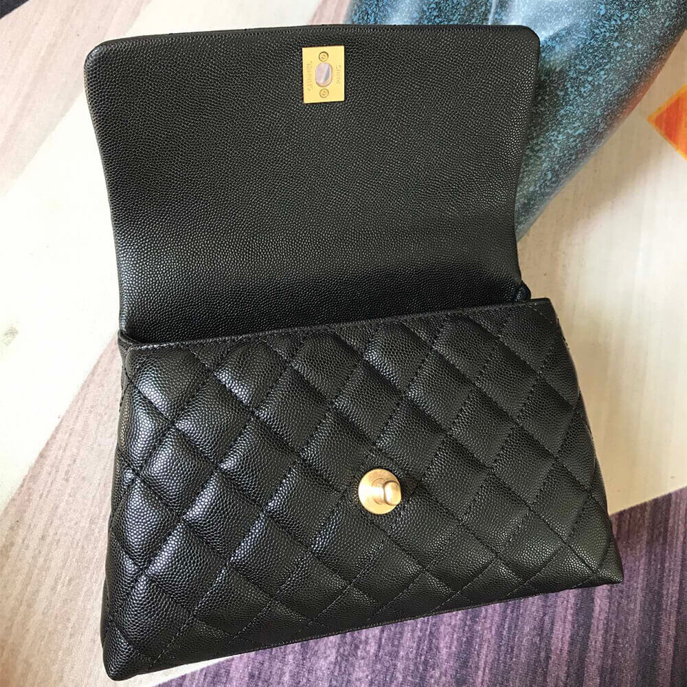 Chanel Coco handle flap shoulder bag PM 