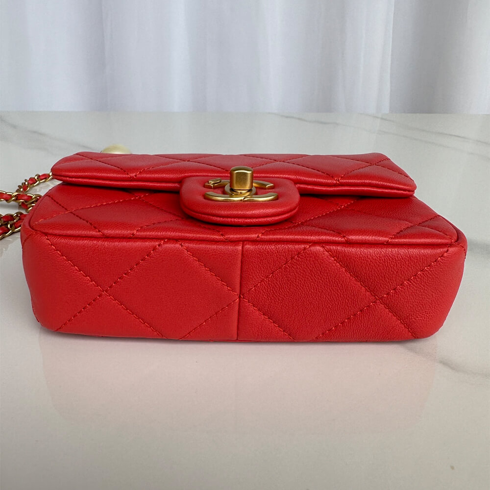 Ch*el mini flap bag