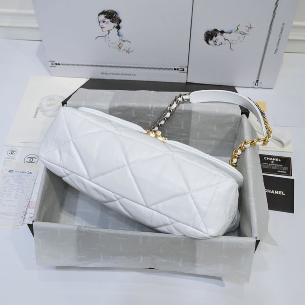 Ch*el 19 maxi handbag