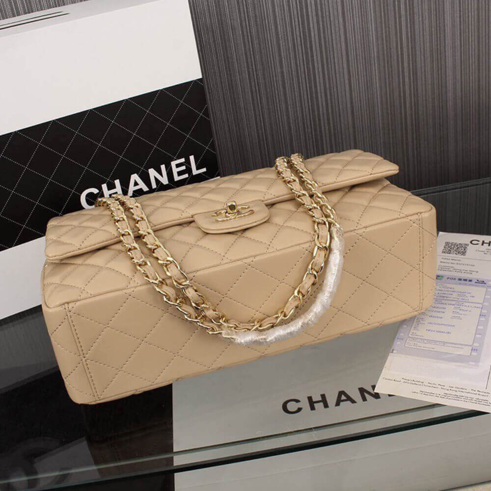 Ch*el classic maxi handbag