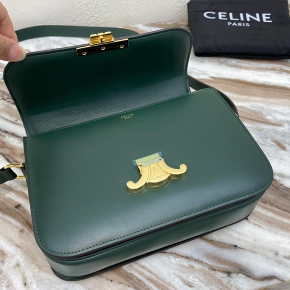 Ce**e classique triomphe bag in calfskin