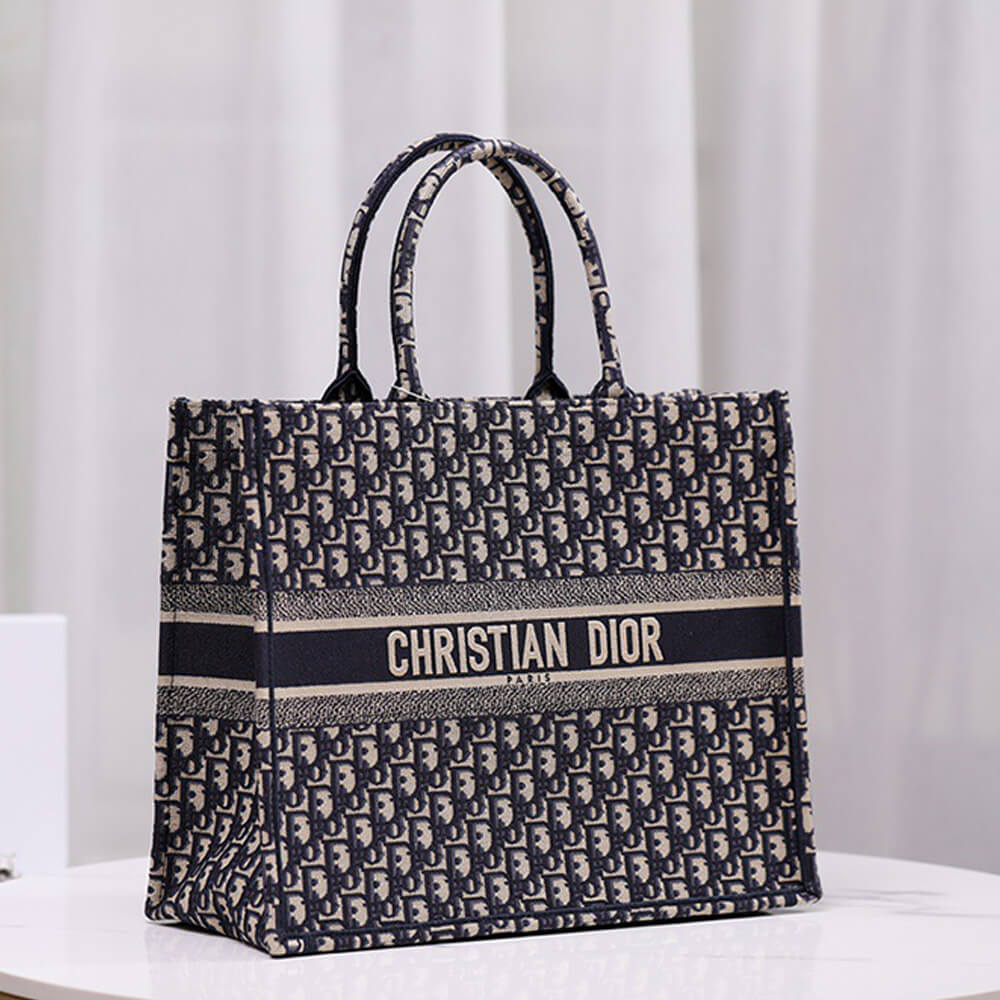 LARGE DIOR BOOK TOTE 