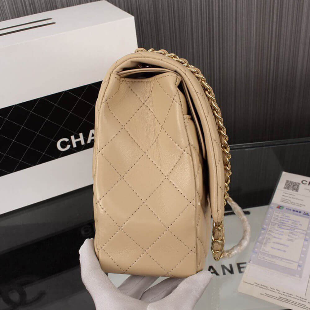 Ch*el classic maxi handbag