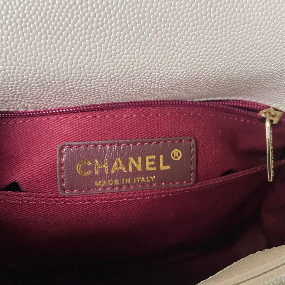 Chanel Coco handle flap shoulder bag PM 