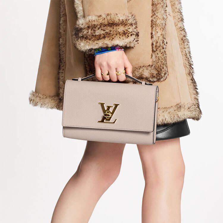 LV Lockme Clutch Purse 