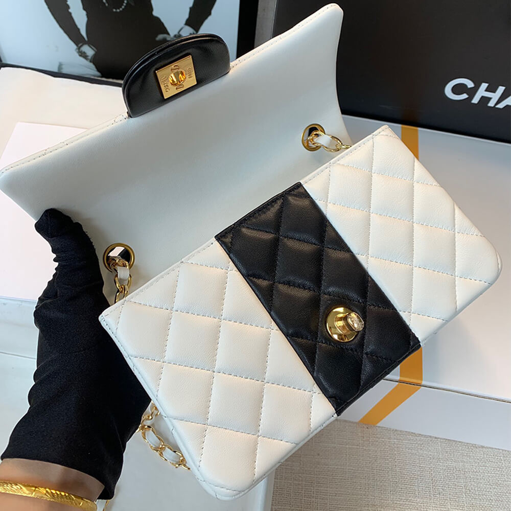 Ch*el mini flap bag