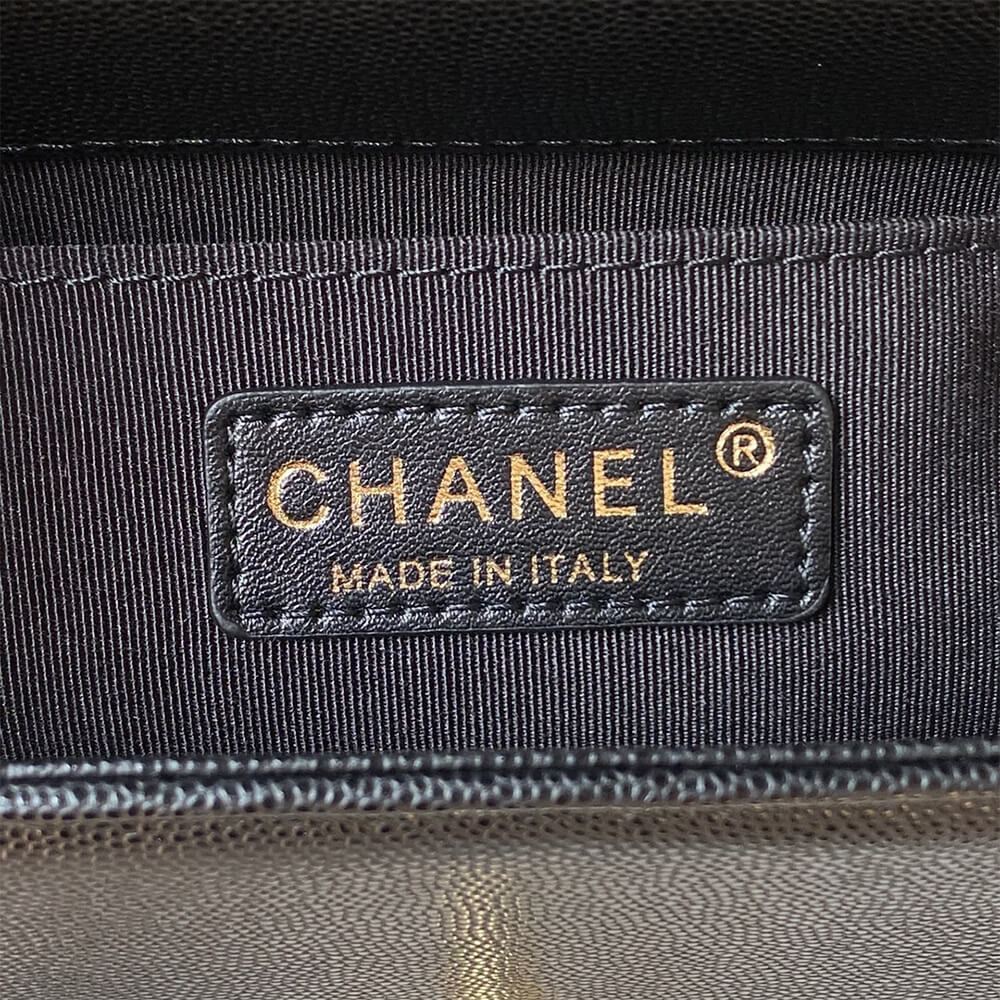 BOY CHANEL FLAP BAG WITH HANDLE 