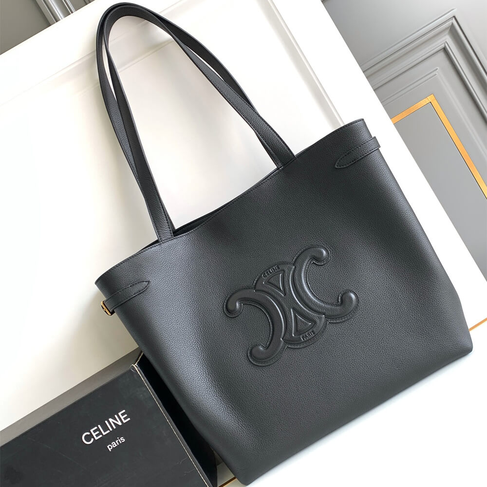 CELINE CABAS ANAÏS Medium bag in grained calfskin 