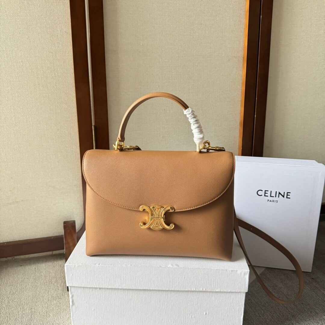 CELINE Medium size NINO bag in soft cow leather 