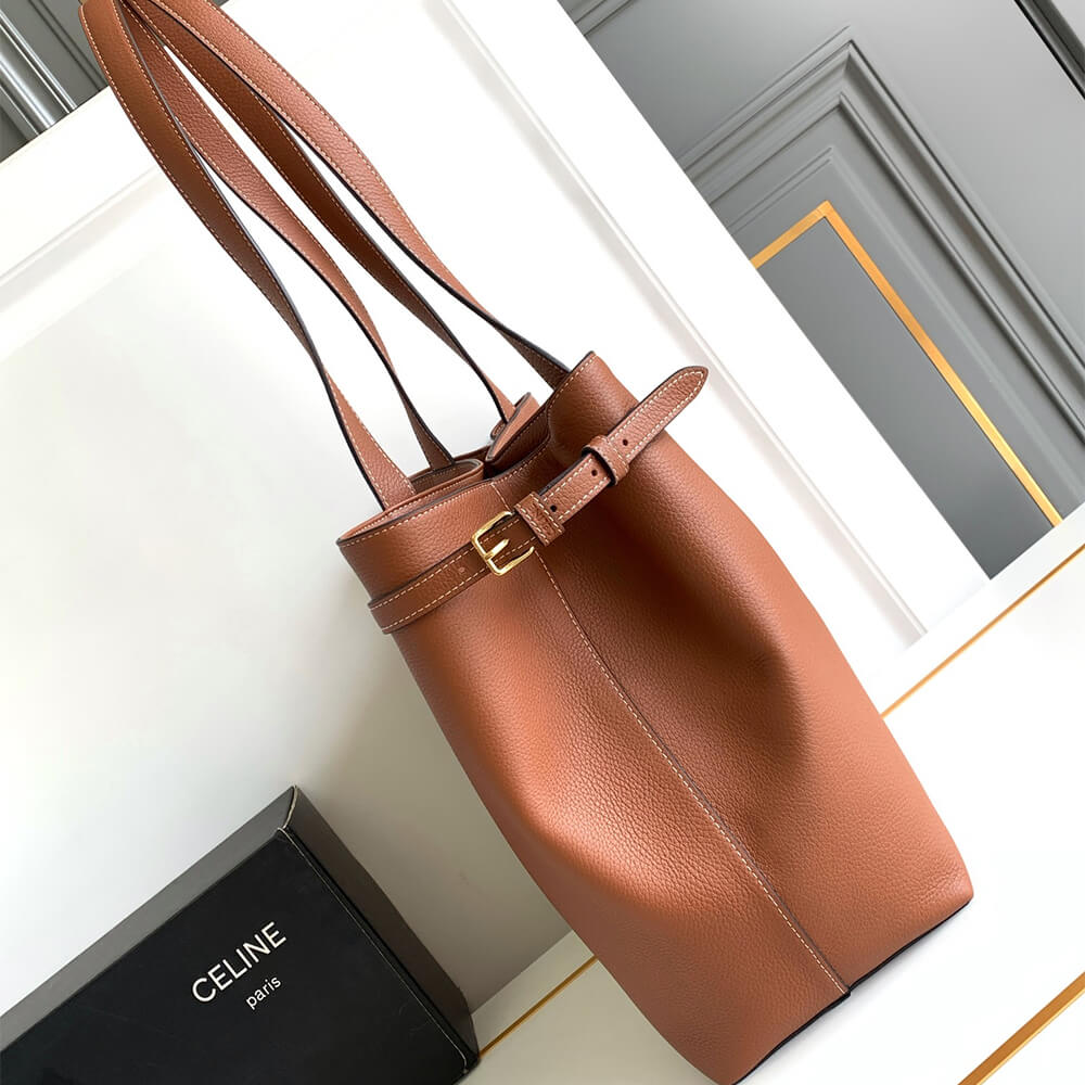 CELINE CABAS ANAÏS Medium bag in grained calfskin 