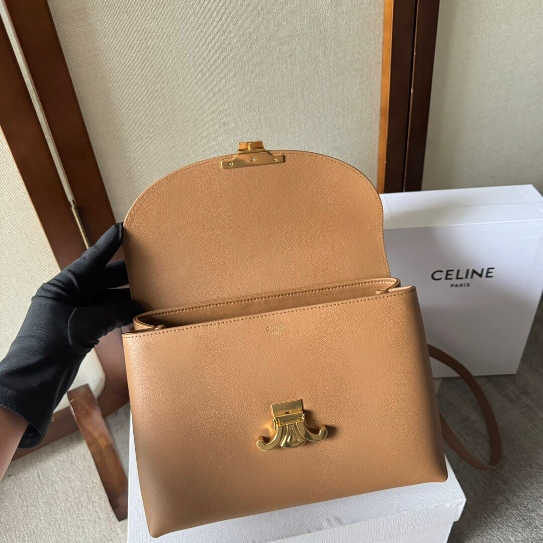 CELINE Medium size NINO bag in soft cow leather 