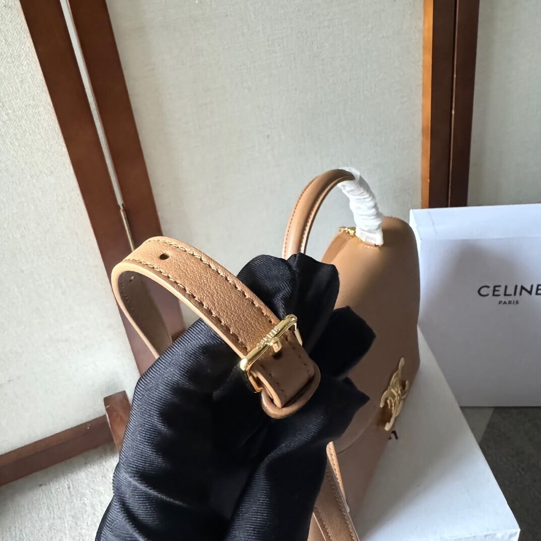 CELINE Medium size NINO bag in soft cow leather 