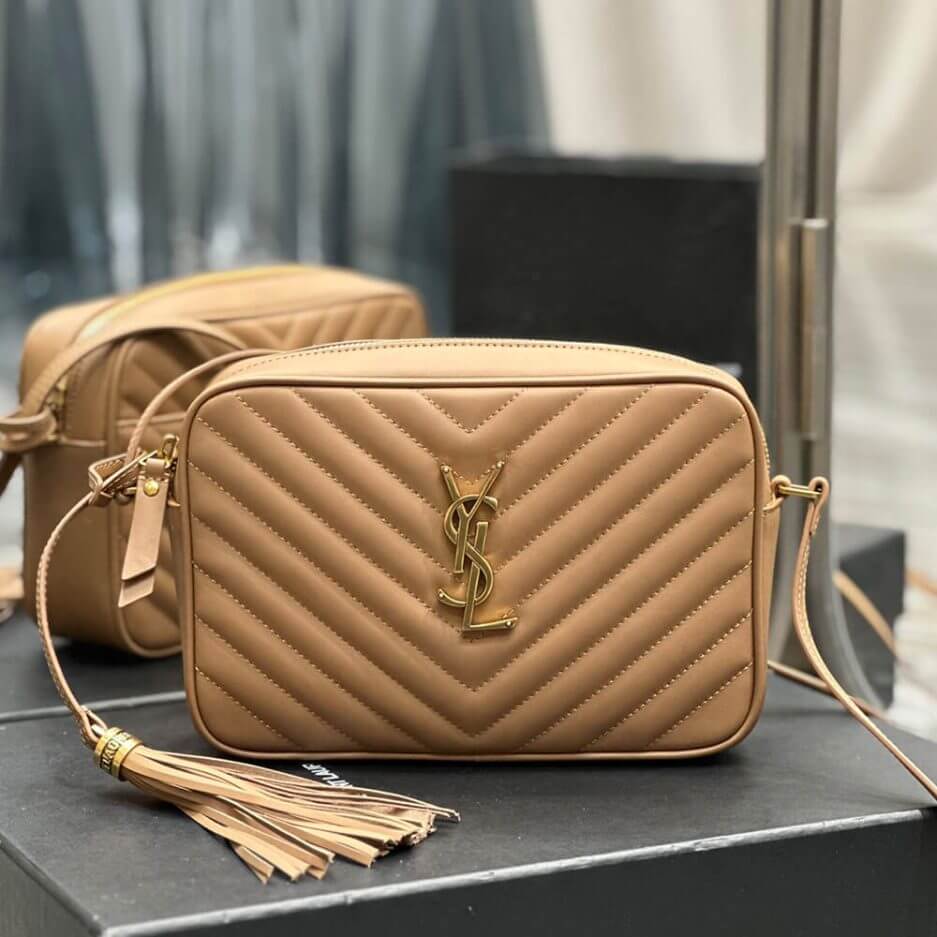 YSL LOU CAMERA BAG IN QUILTED LEATHER