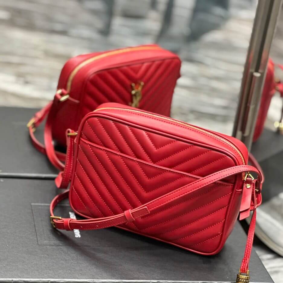 YSL LOU CAMERA BAG IN QUILTED LEATHER 