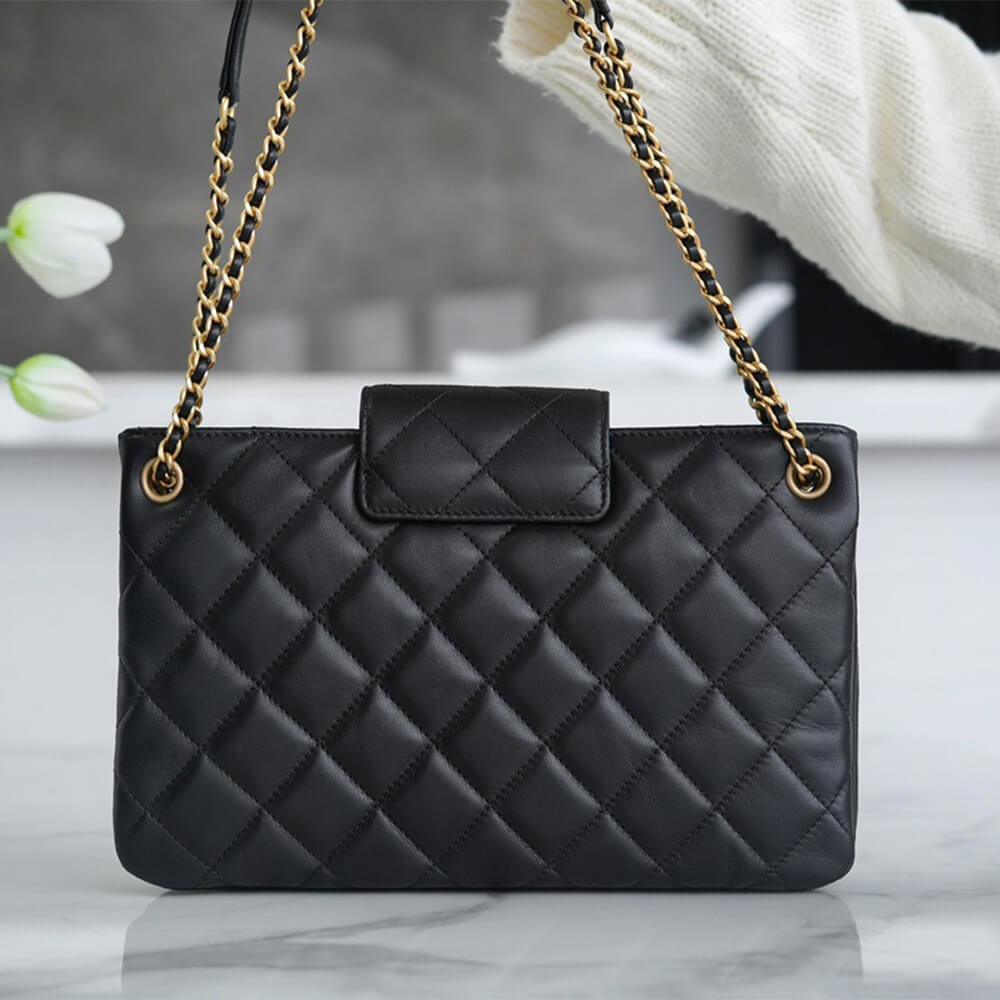 Chanel Logo Shoulder Bag 