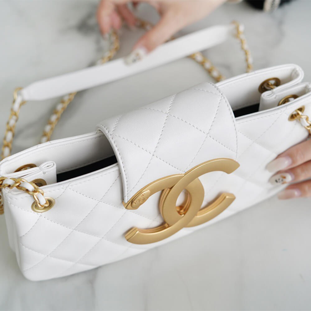 Chanel 24C Logo Baguette 