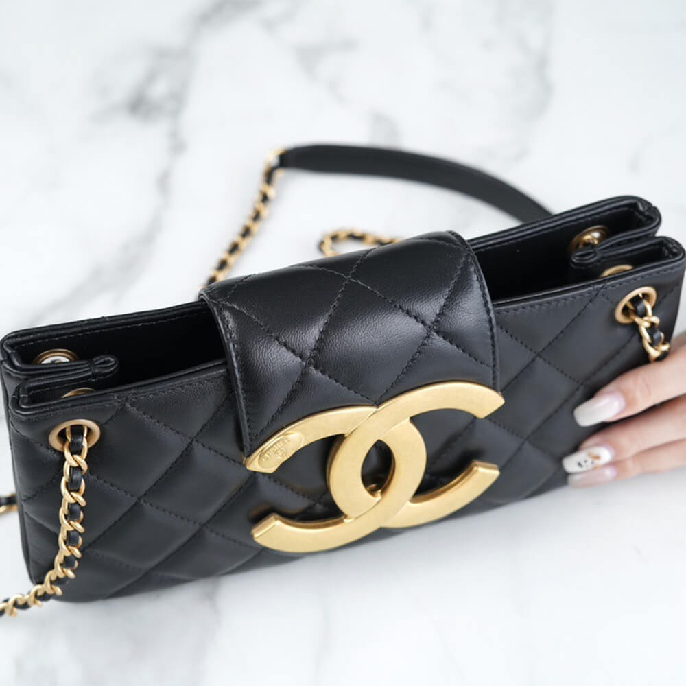 Chanel 24C Logo Baguette 