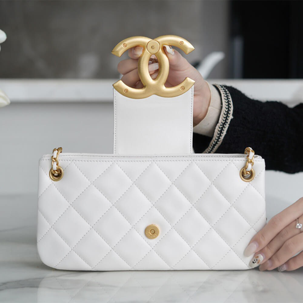 Chanel 24C Logo Baguette 