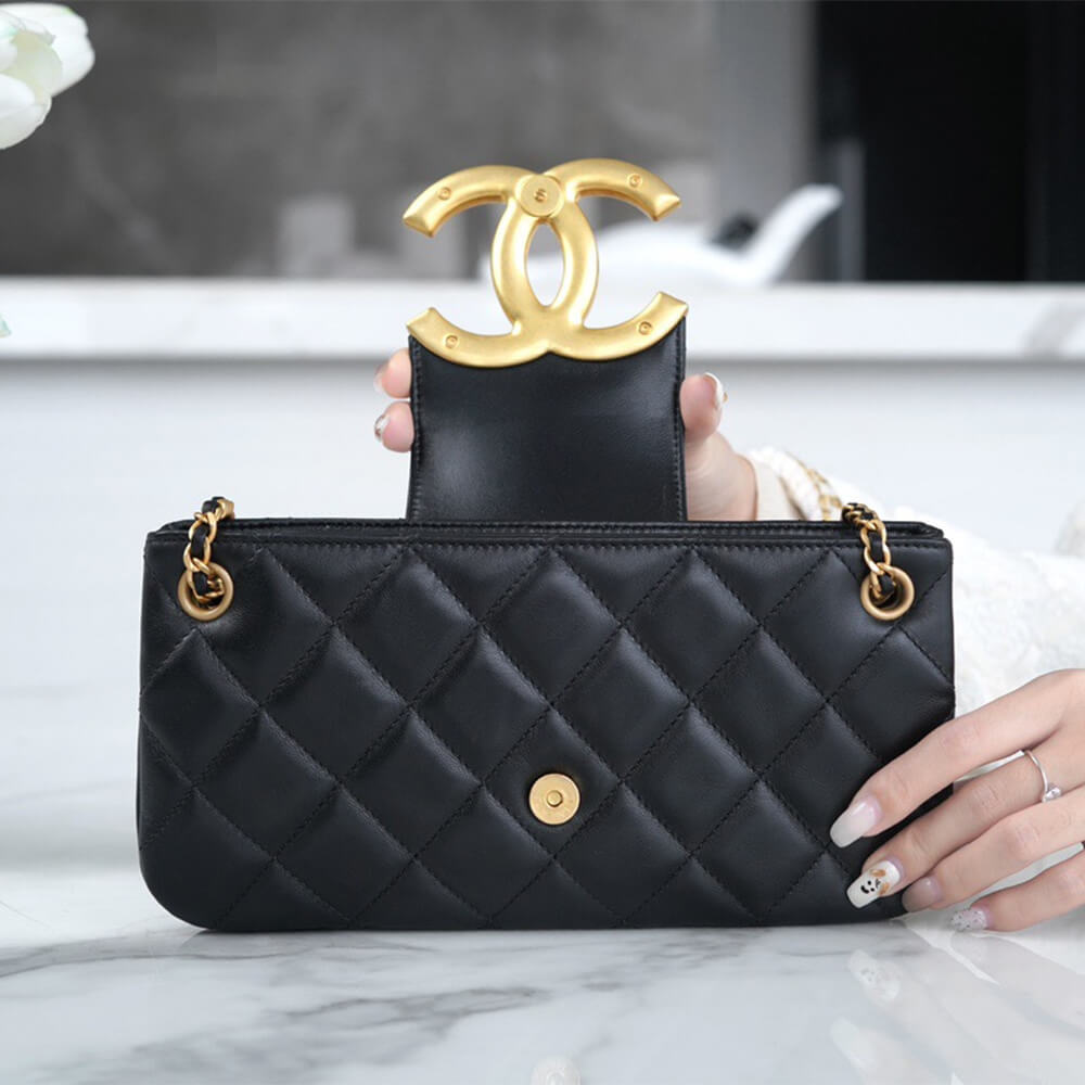 Chanel 24C Logo Baguette 