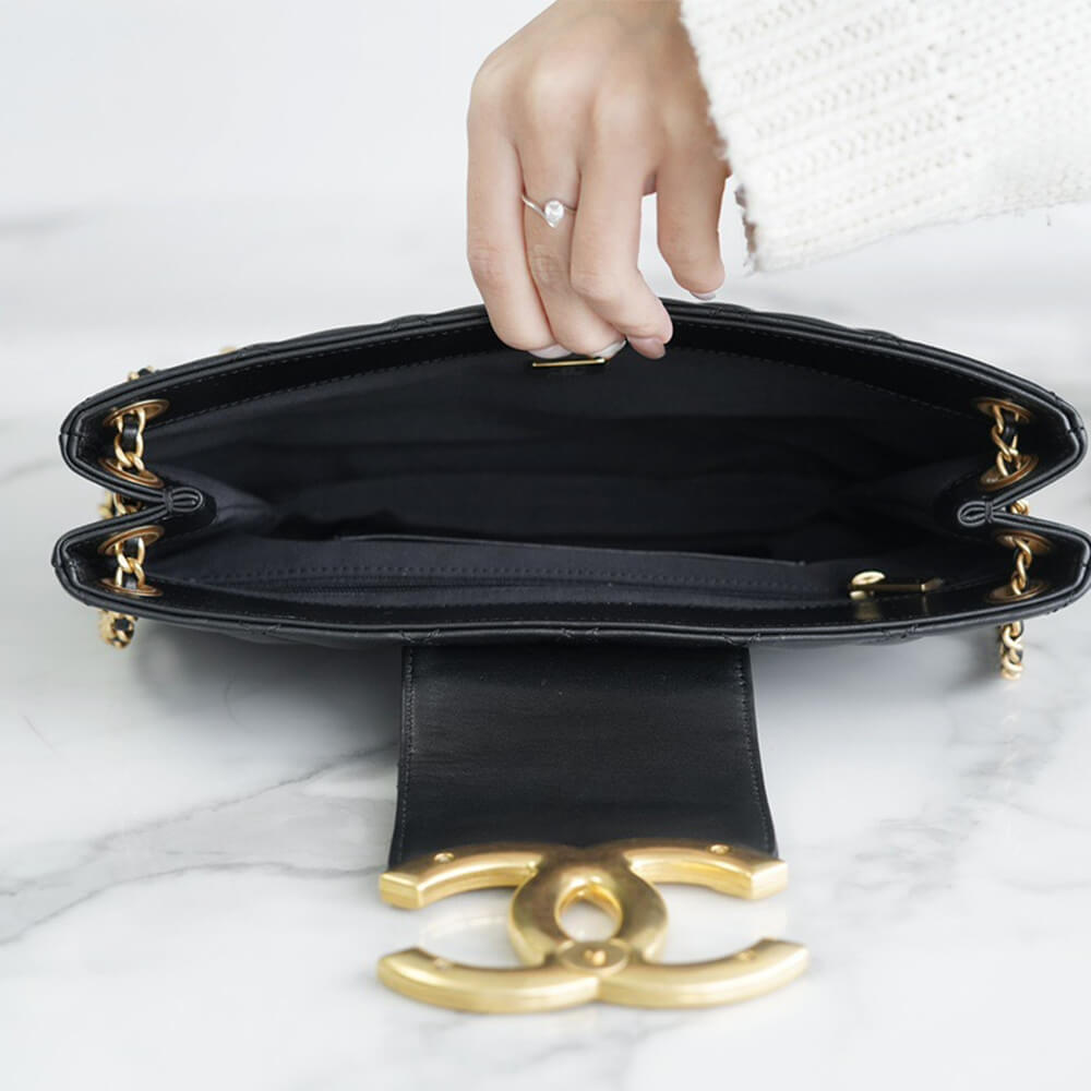 Chanel Logo Shoulder Bag 