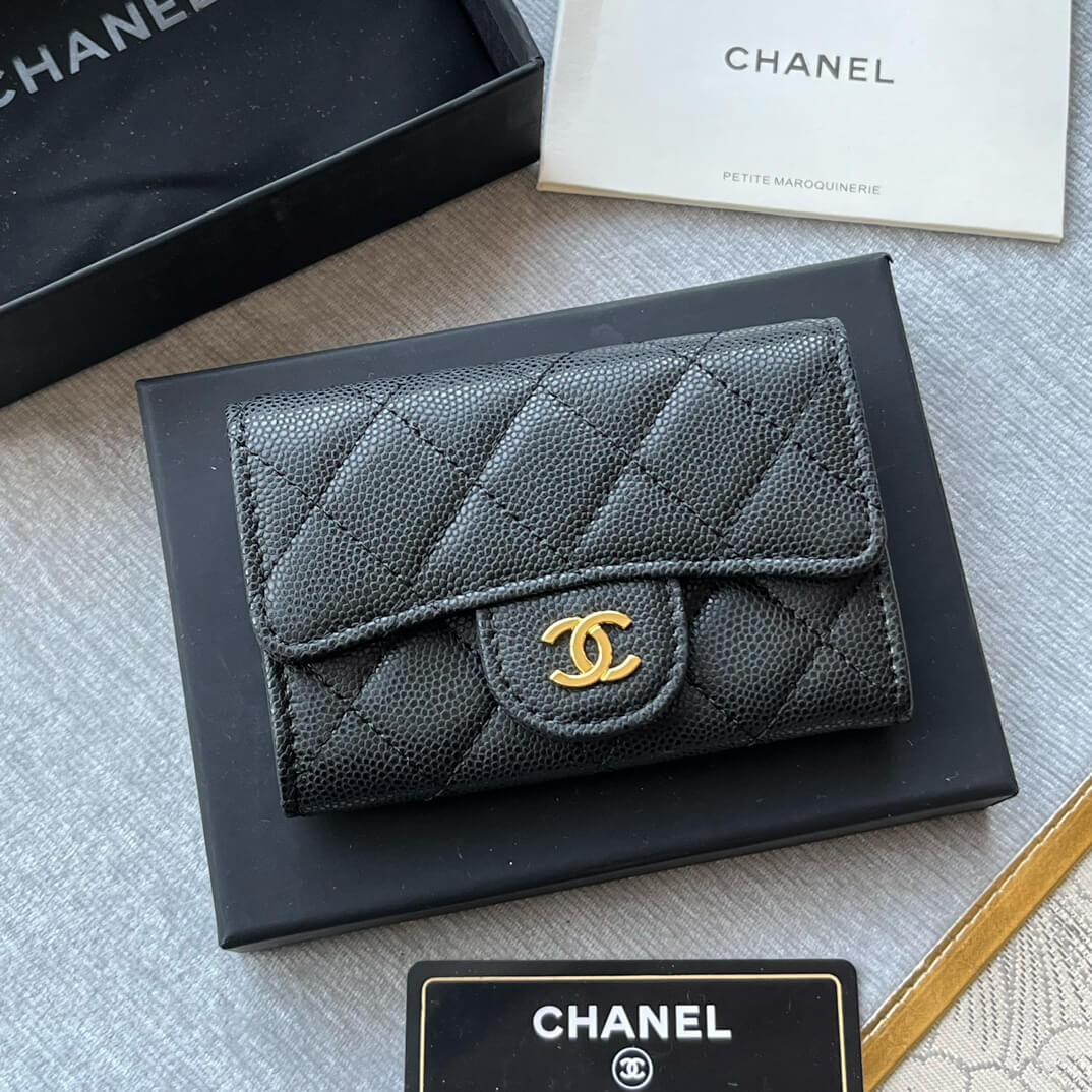 Ch*el cf card holder coin purse