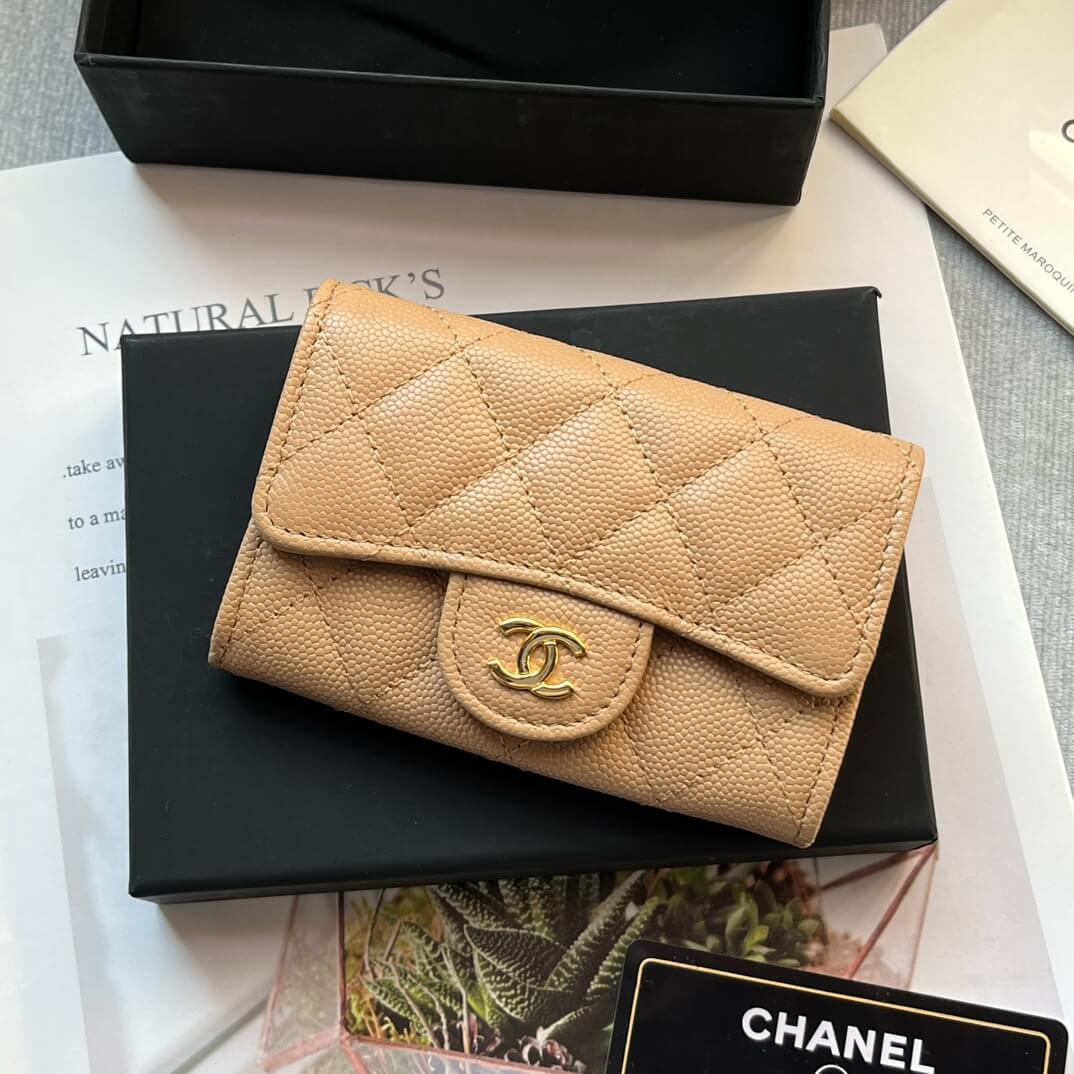 Chanel CF card holder coin purse 