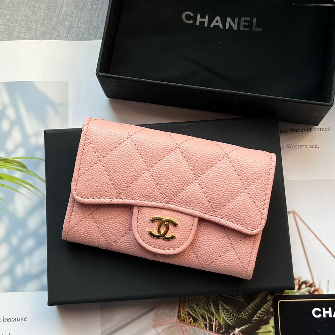 Chanel CF card holder coin purse 